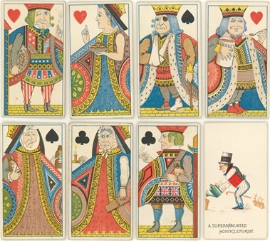 1888 N219 Kinney "Harlequin Cards" 1st Series Complete Set (52)
